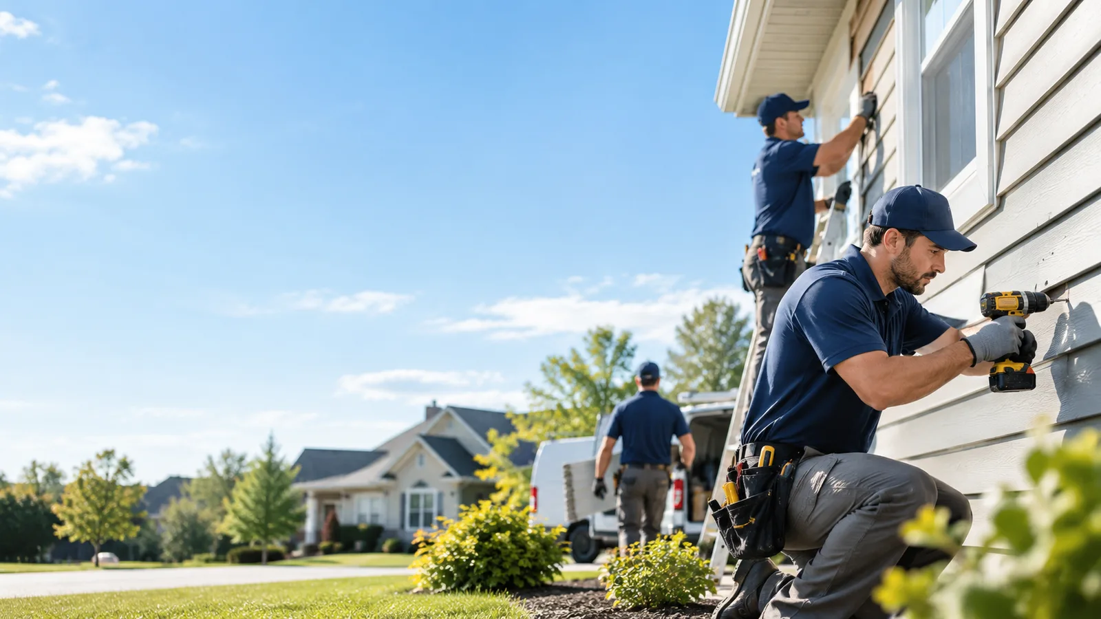 Cracked Siding Repair in Rural Hall, NC